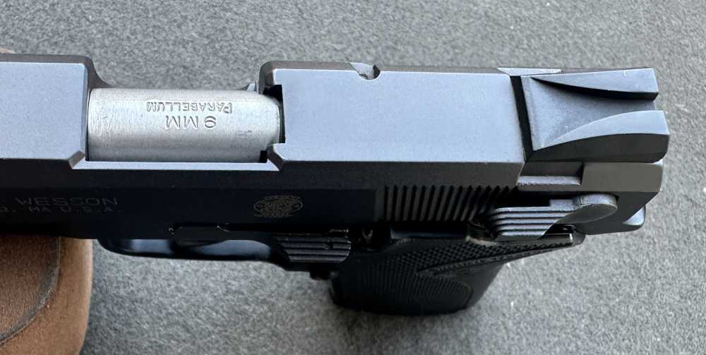 S&W 908 Compact Lightweight 9mm 8-round Pistol, Metal Frame, 2002-img-19