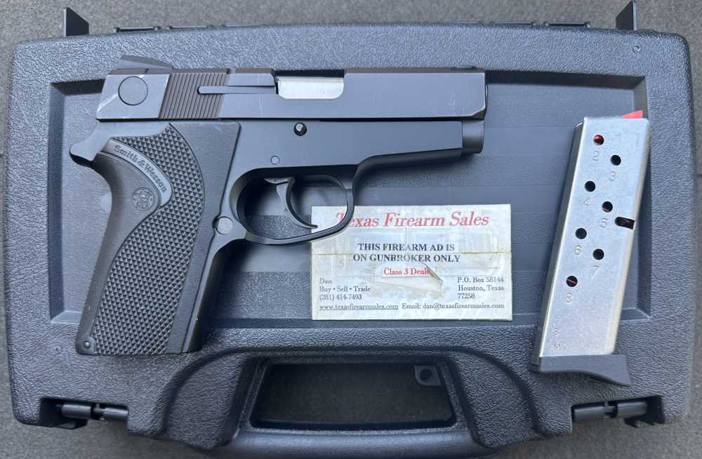 S&W 908 Compact Lightweight 9mm 8-round Pistol, Metal Frame, 2002-img-9