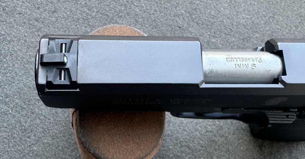 S&W 908 Compact Lightweight 9mm 8-round Pistol, Metal Frame, 2002-img-20