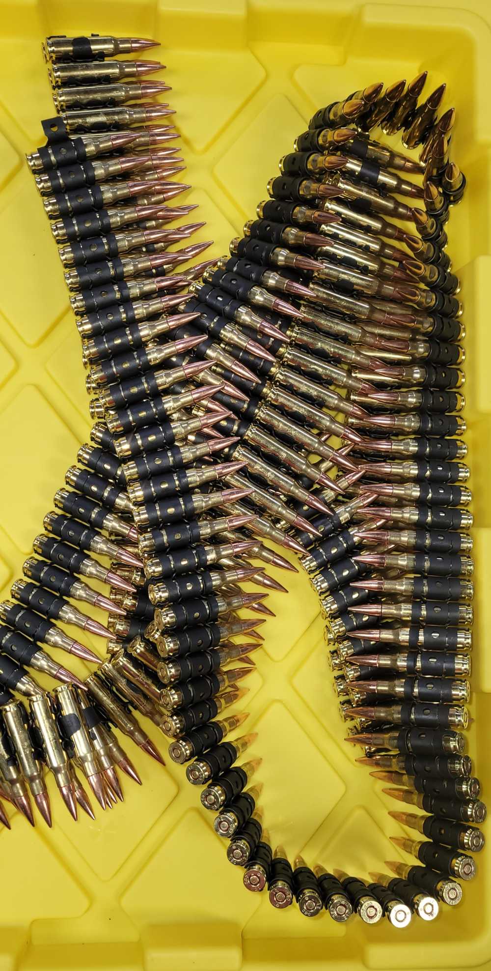 7.62x51 Belted Ammo Ammunition 500 rds. M80 FMJ 147gr Ships Flat Rate-img-0