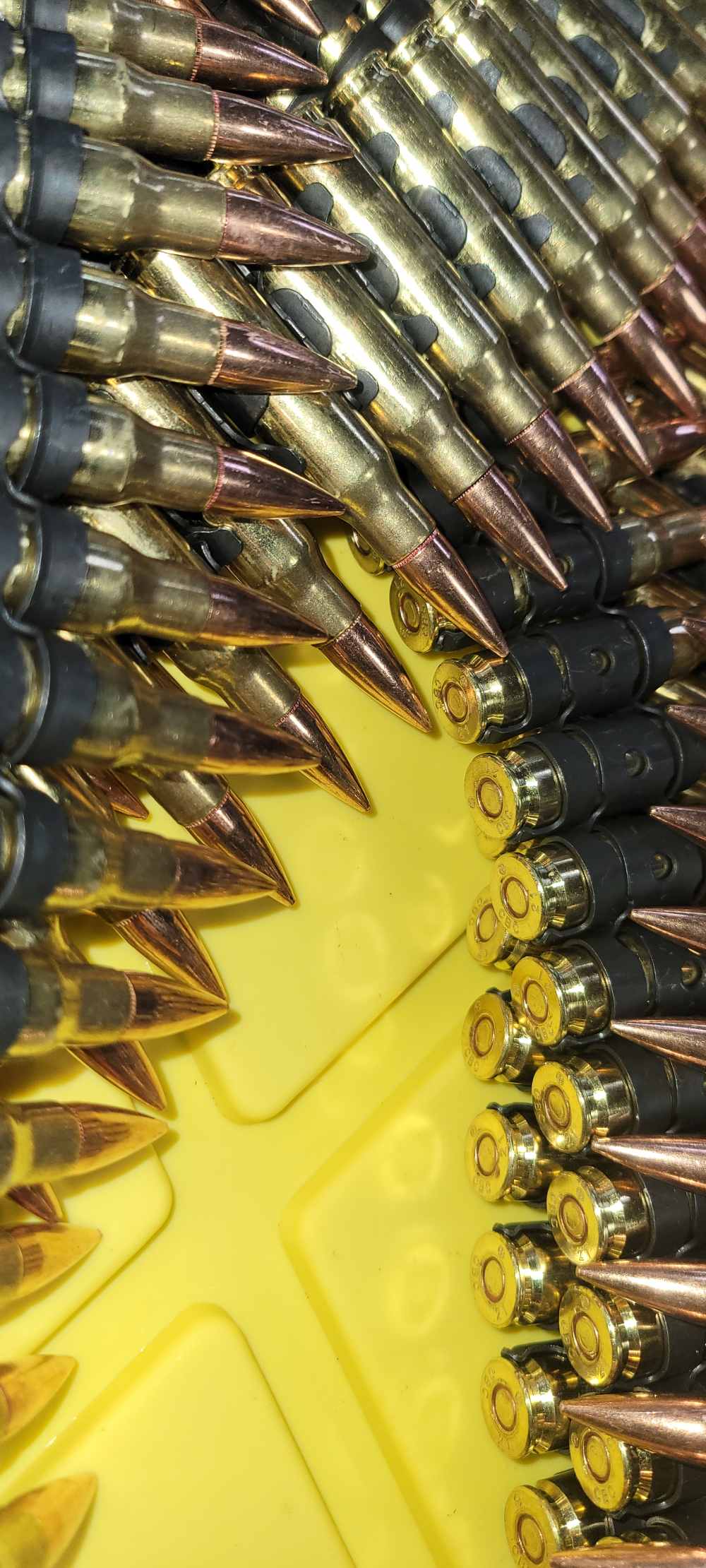 7.62x51 Belted Ammo Ammunition 500 rds. M80 FMJ 147gr Ships Flat Rate-img-1