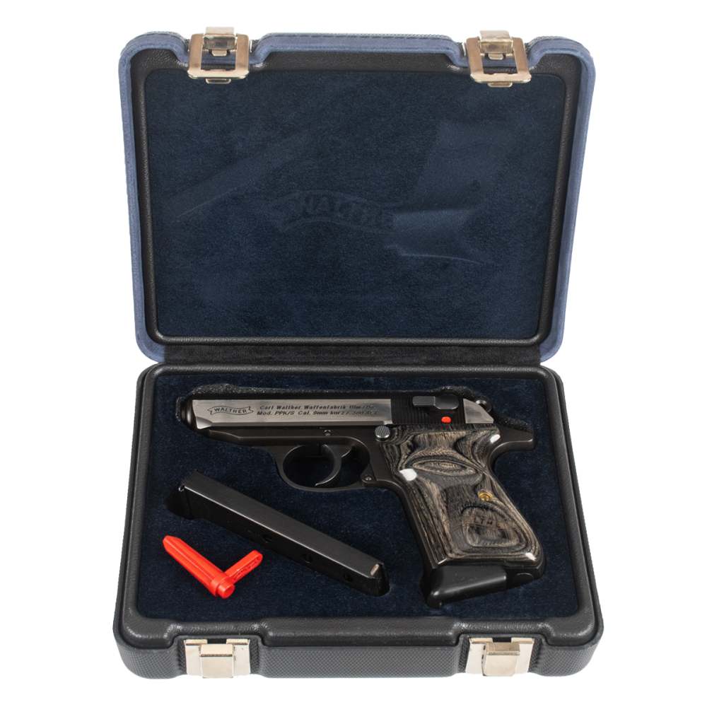 Walther PPK/S 380 ACP Two Tone Grey Laminate Grip Pistol NEW in Deluxe Case-img-5