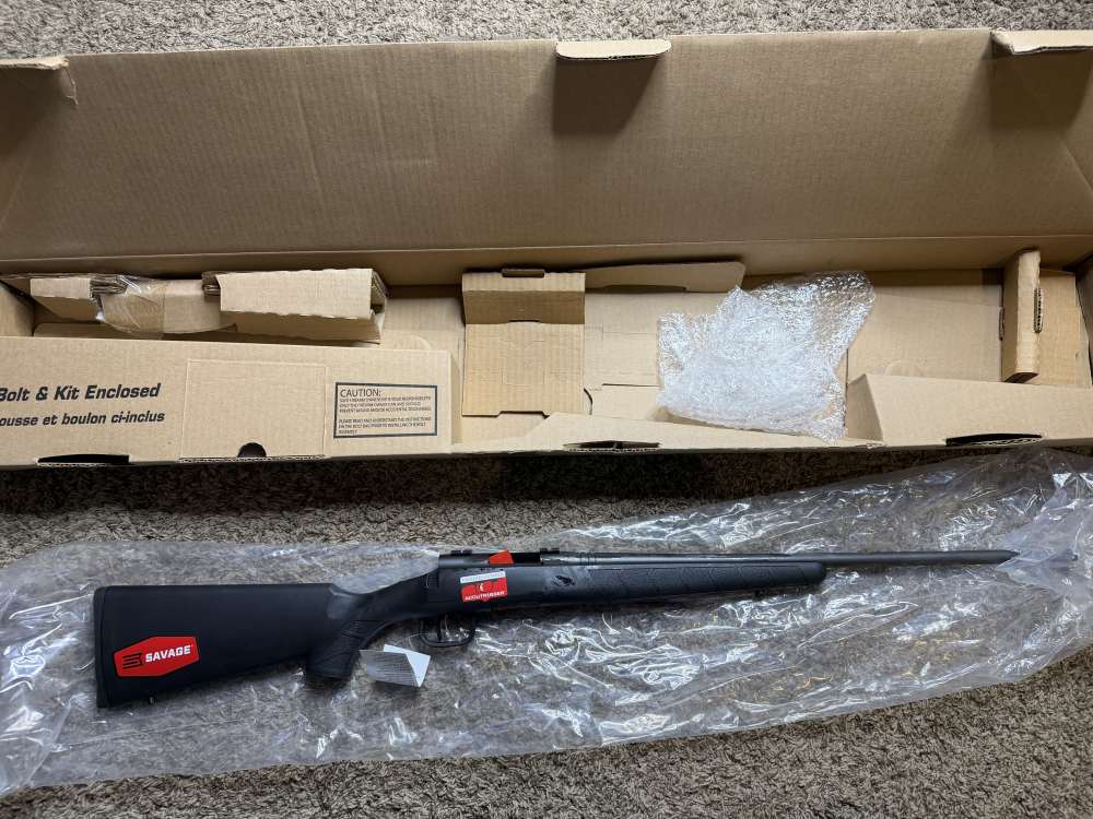 NIB Savage b mag 17 wsm synthetic blued NICE! Trades!-img-1
