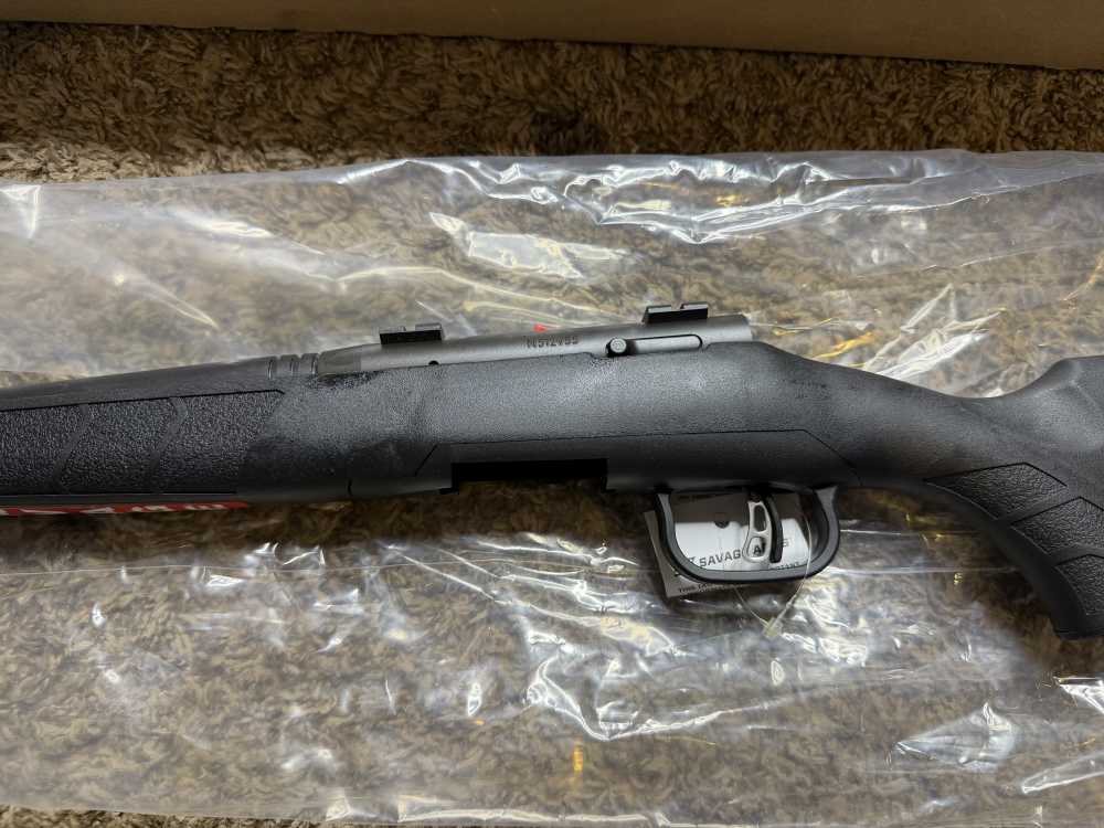 NIB Savage b mag 17 wsm synthetic blued NICE! Trades!-img-6