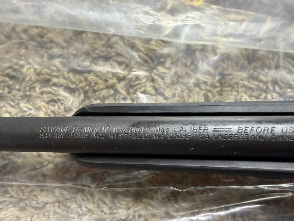 NIB Savage b mag 17 wsm synthetic blued NICE! Trades!-img-8