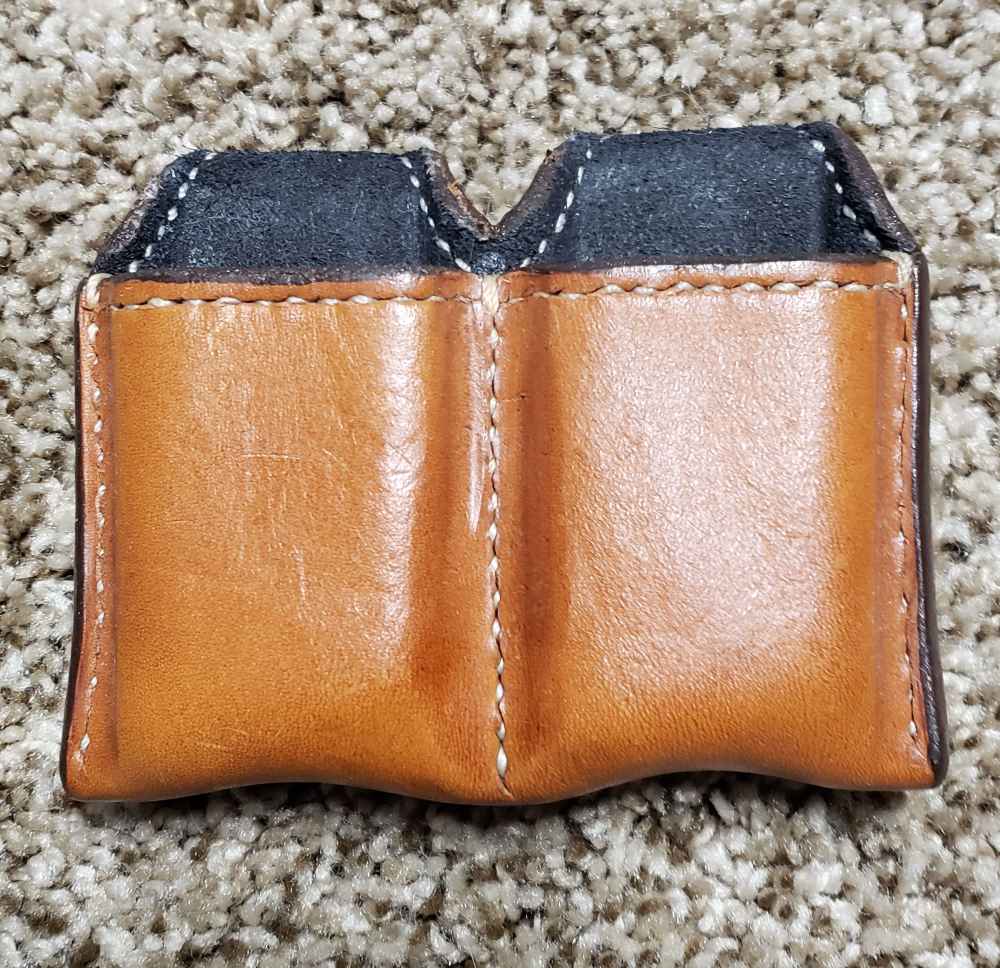 Leather Dual 1911 Magazine Holder-img-0