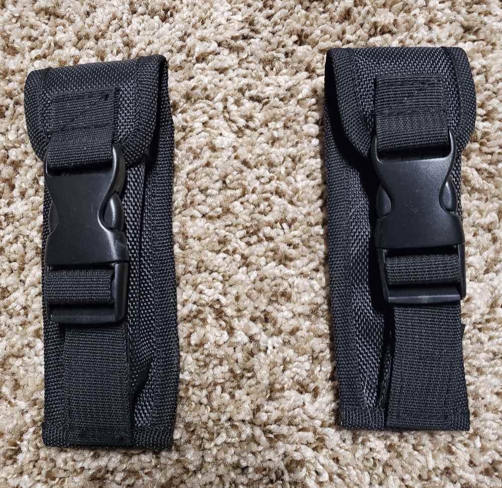 Two (2) Ravencrest Tactical Nylon Automatic Knife Sheaths-img-1