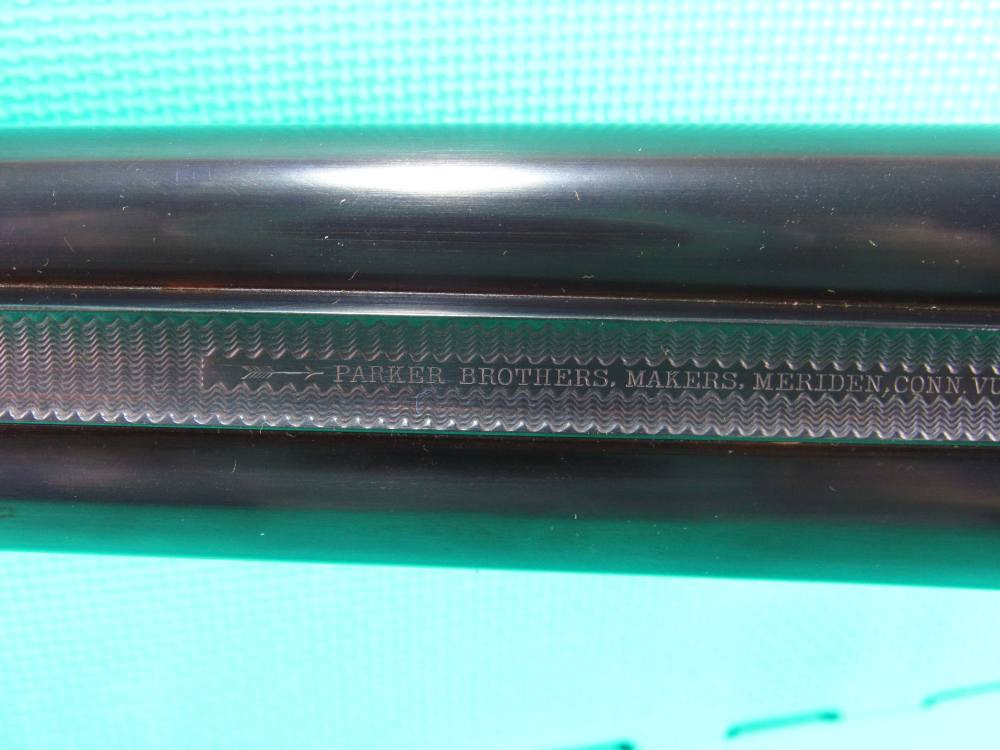 Parker Brothers Side by Side Double Barrel 12 Gauge Blued 30” Very Nice! -img-43