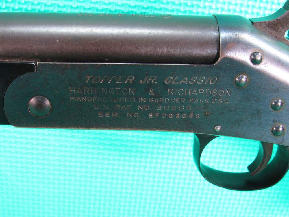 Harrington & Richardson Topper Jr. Classic 410 Gauge 3" Shotgun Nice!    -img-13