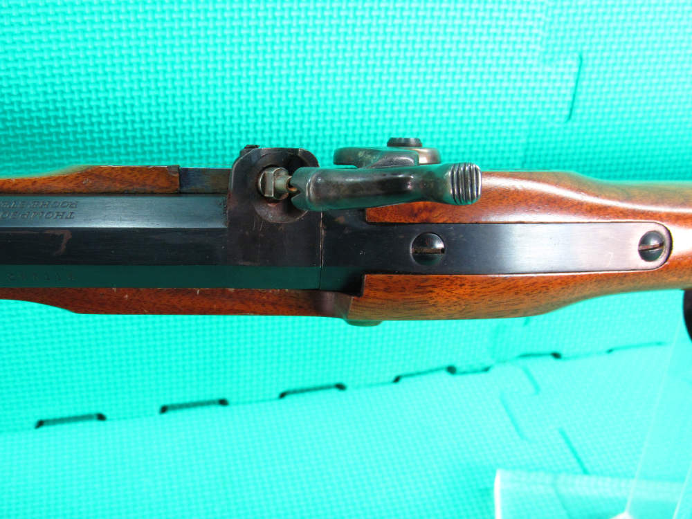 Thompson Center Hawken 50 Caliber Muzzleloader Blued 28” Wood Set Triggers -img-34