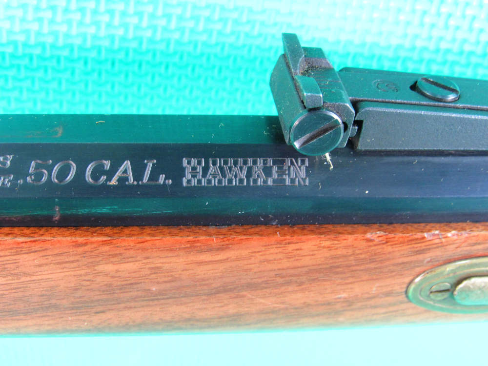 Thompson Center Hawken 50 Caliber Muzzleloader Blued 28” Wood Set Triggers -img-8