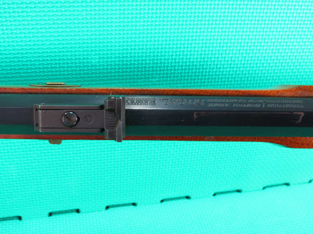 Thompson Center Hawken 50 Caliber Muzzleloader Blued 28” Wood Set Triggers -img-35
