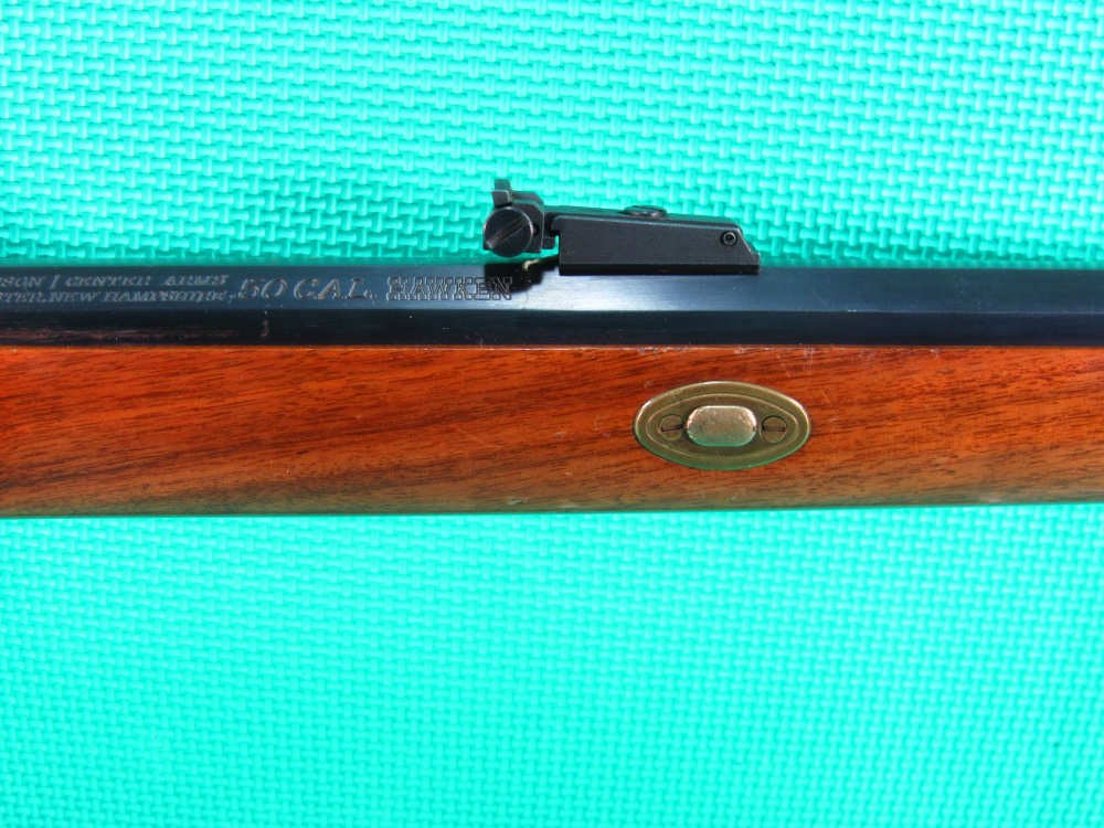 Thompson Center Hawken 50 Caliber Muzzleloader Blued 28” Wood Set Triggers -img-6
