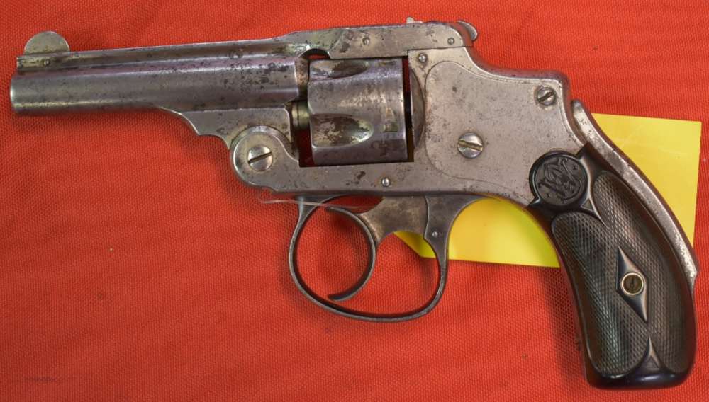Smith & Wesson .32 S&W 1st Model Top Break 3" Barrel Lemon Squeeze C&R-img-0