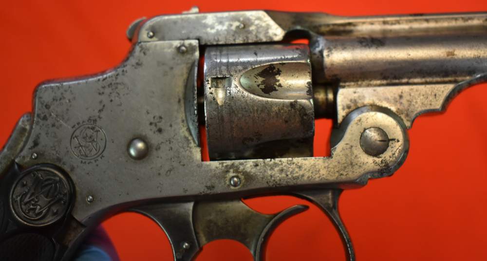 Smith & Wesson .32 S&W 1st Model Top Break 3" Barrel Lemon Squeeze C&R-img-19