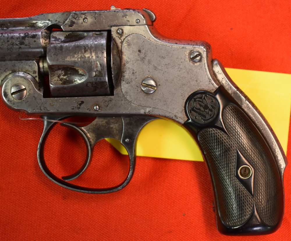 Smith & Wesson .32 S&W 1st Model Top Break 3" Barrel Lemon Squeeze C&R-img-2