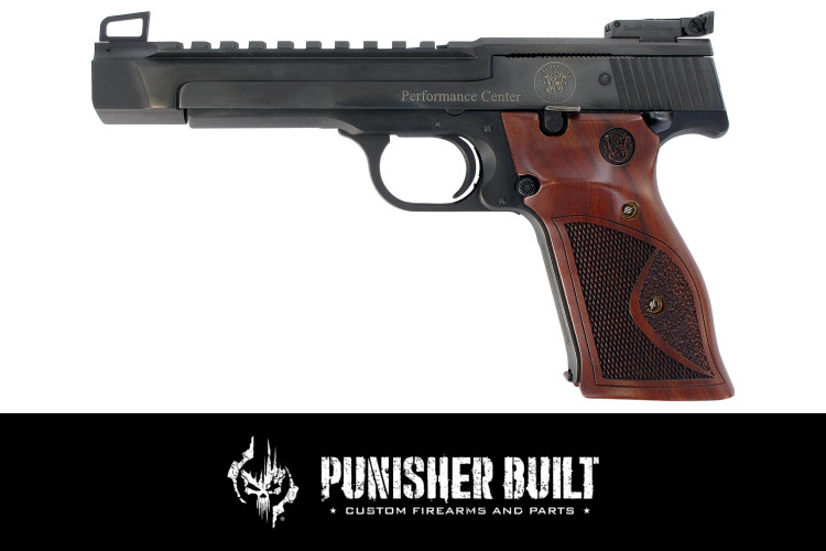 SMITH AND WESSON 41PC 22LR 10+1 BL/WD 5.5" AS-img-0