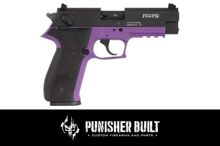 GSG FIREFLY HGA .22LR PURPLE 4" BL NO THREAD 10RD-img-0