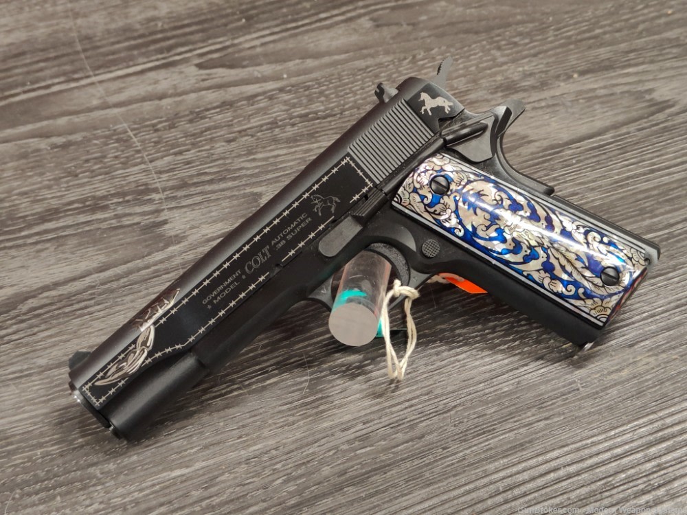 COLT 1911 EL MALVADO ENGRAVED SCORPION O1911C-38-img-1