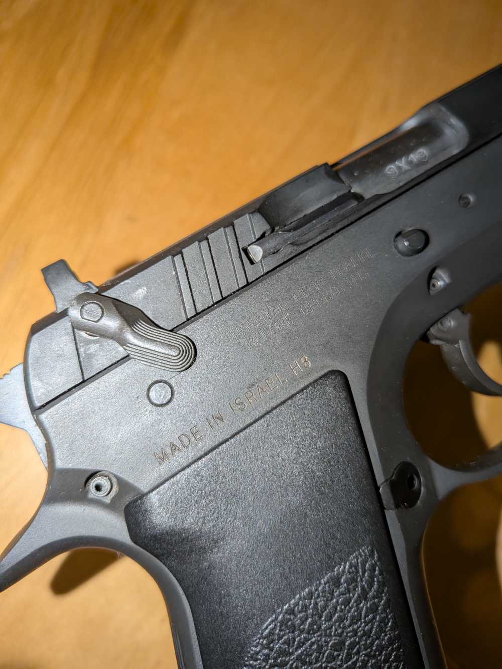 Israeli Military Industries Jericho 941F Desert Eagle Pistol Cowboy Bebop-img-5
