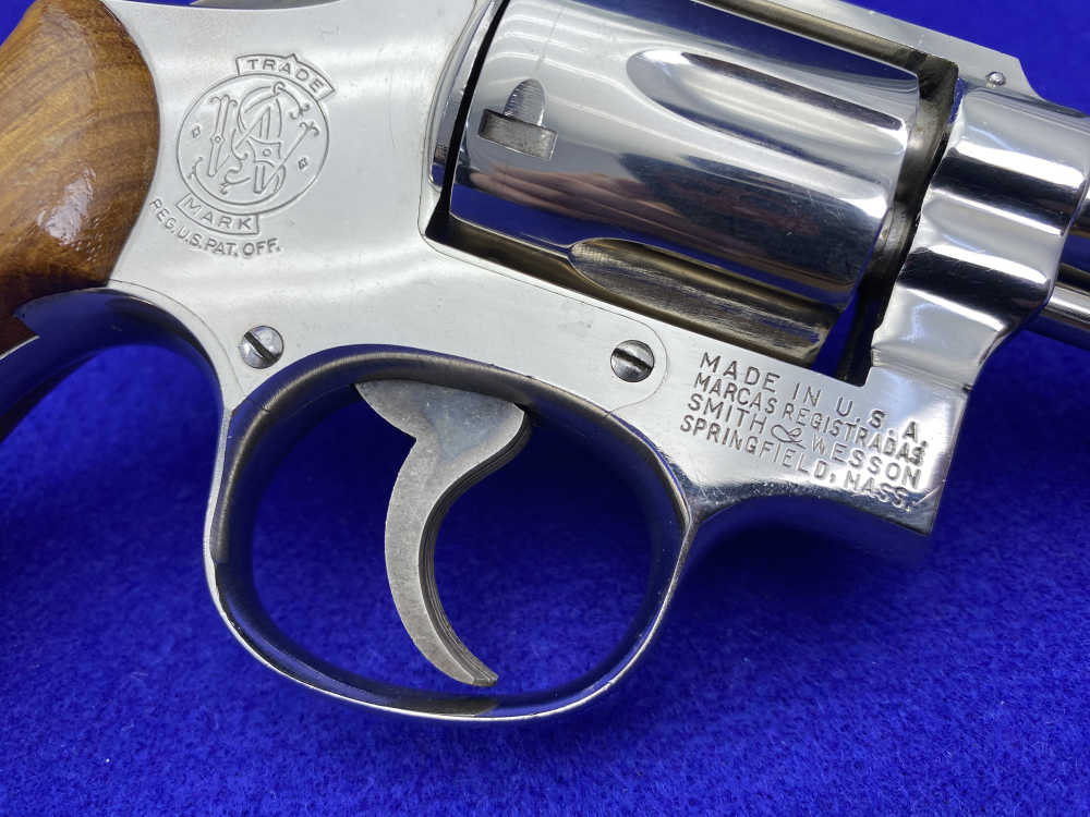 Smith Wesson 10-5 .38 SPL Nickel 5" *SCARCE DETROIT POLICE ISSUE EXAMPLE*-img-18