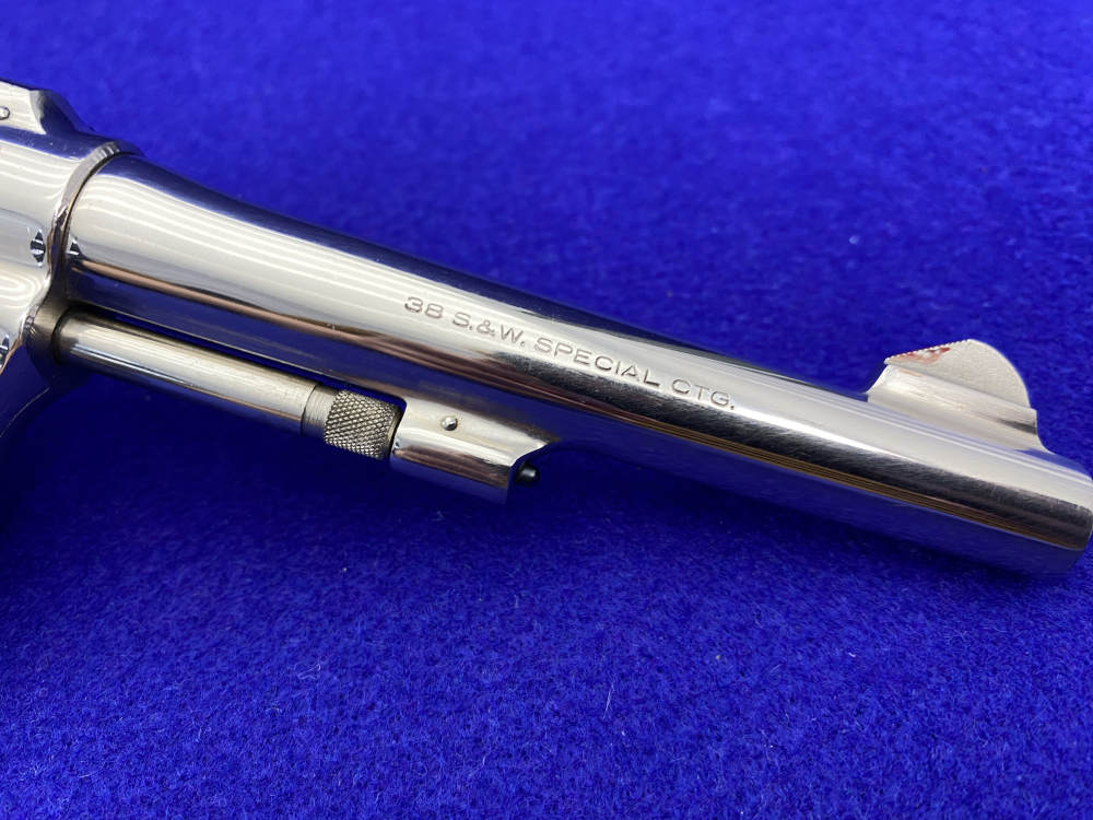 Smith Wesson 10-5 .38 SPL Nickel 5" *SCARCE DETROIT POLICE ISSUE EXAMPLE*-img-22
