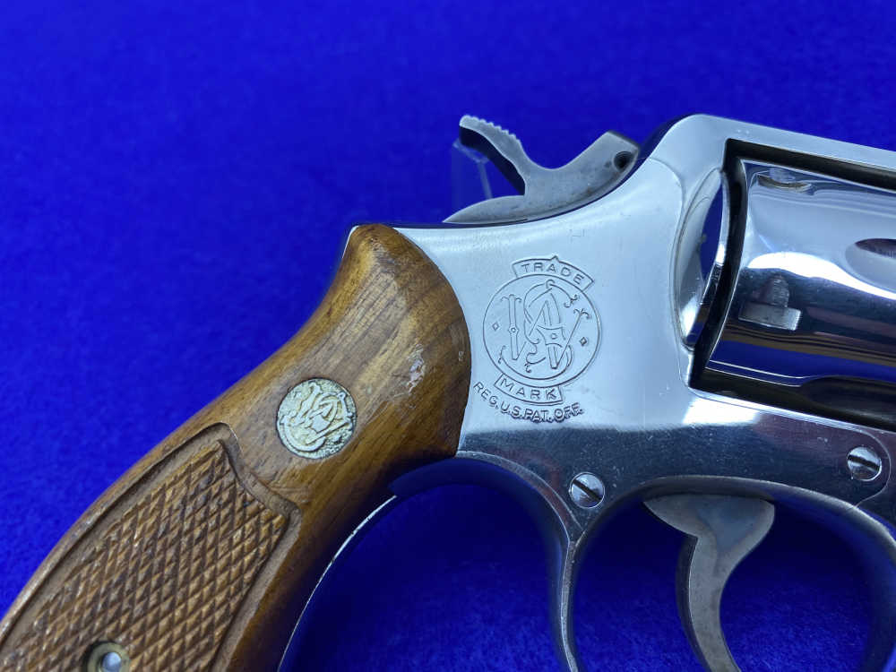 Smith Wesson 10-5 .38 SPL Nickel 5" *SCARCE DETROIT POLICE ISSUE EXAMPLE*-img-17