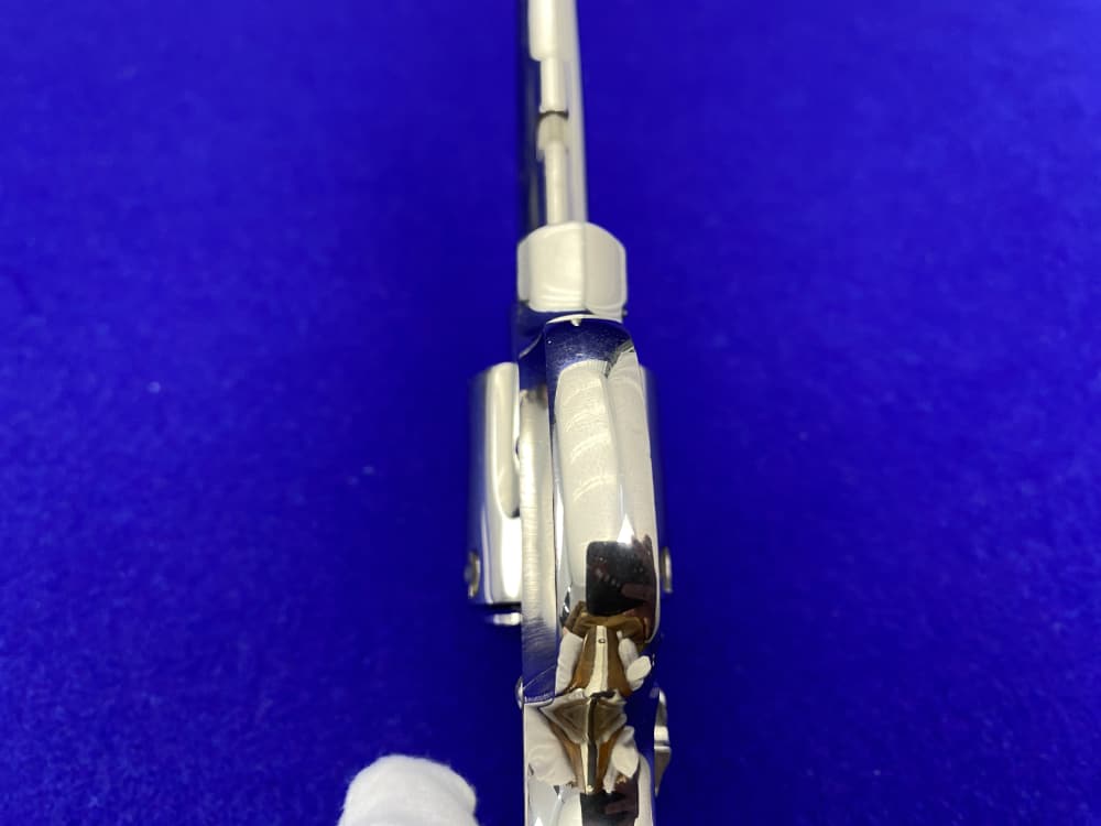 Smith Wesson 10-5 .38 SPL Nickel 5" *SCARCE DETROIT POLICE ISSUE EXAMPLE*-img-34