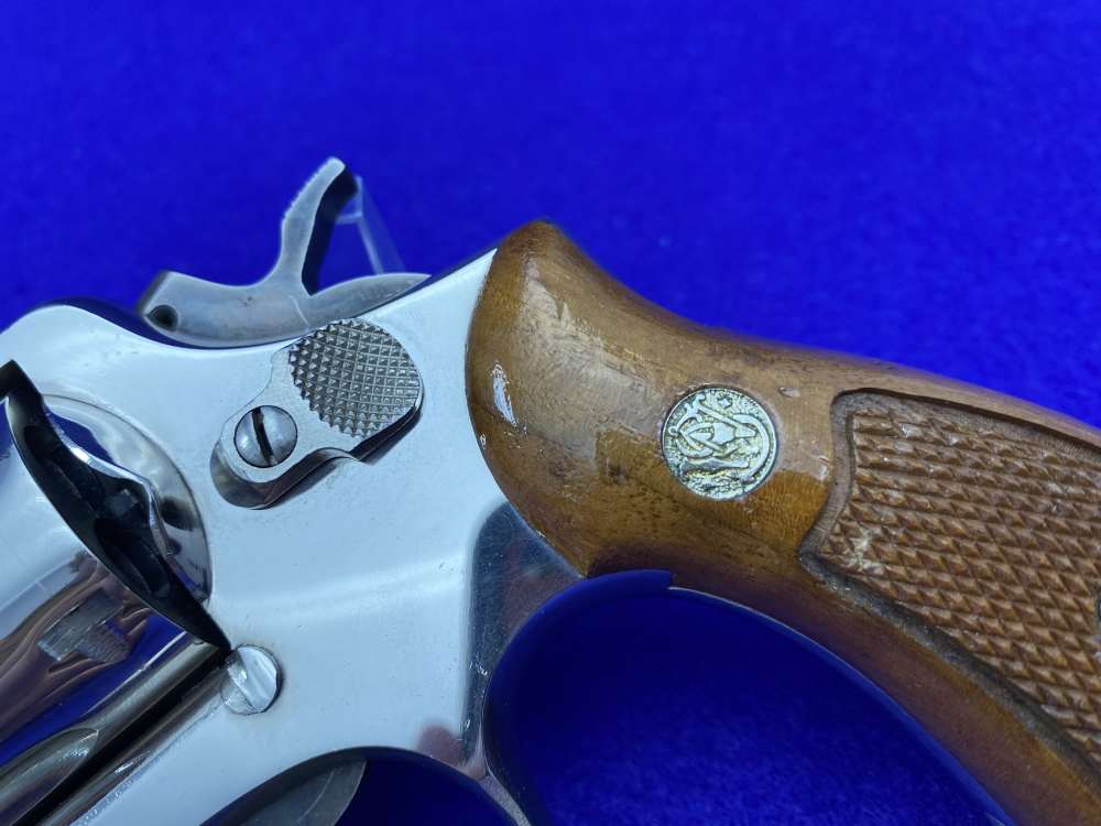 Smith Wesson 10-5 .38 SPL Nickel 5" *SCARCE DETROIT POLICE ISSUE EXAMPLE*-img-6