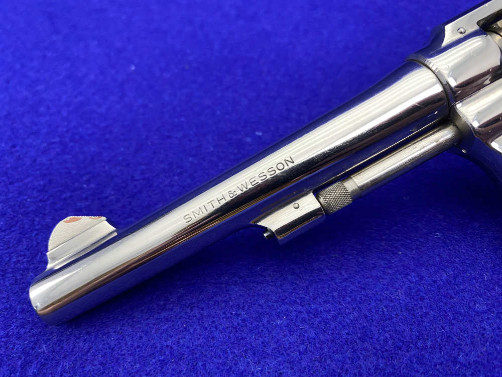 Smith Wesson 10-5 .38 SPL Nickel 5" *SCARCE DETROIT POLICE ISSUE EXAMPLE*-img-11