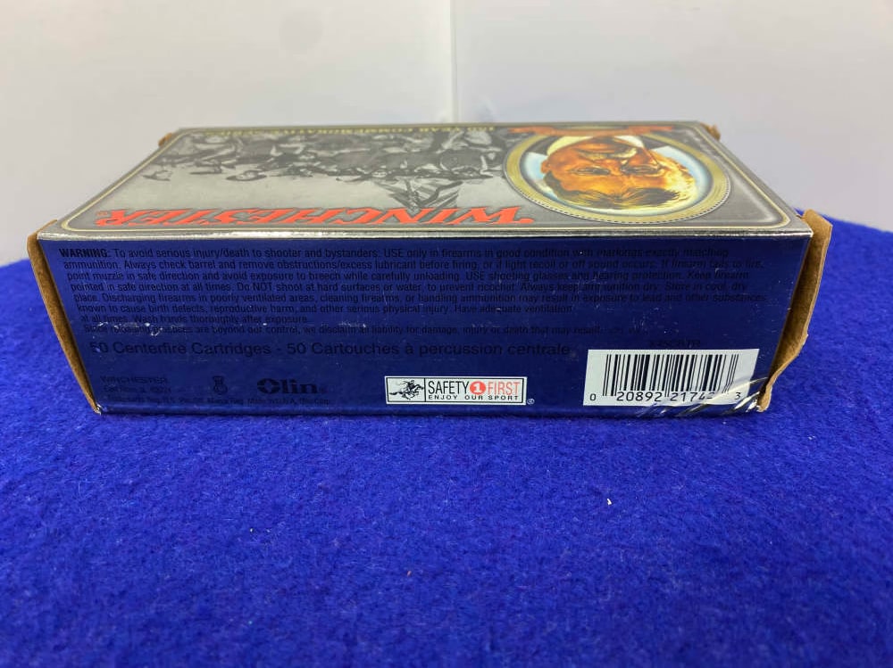 50 Rounds Winchester .45 Colt 250Gr LFN Roosevelt *150 YEAR COMMEMORATIVE*-img-6