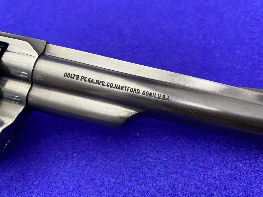 1980 Colt Trooper MKIII .22 MRF 6" Blue *SCARCE .22 MAGNUM RIMFIRE EXAMPLE*-img-20