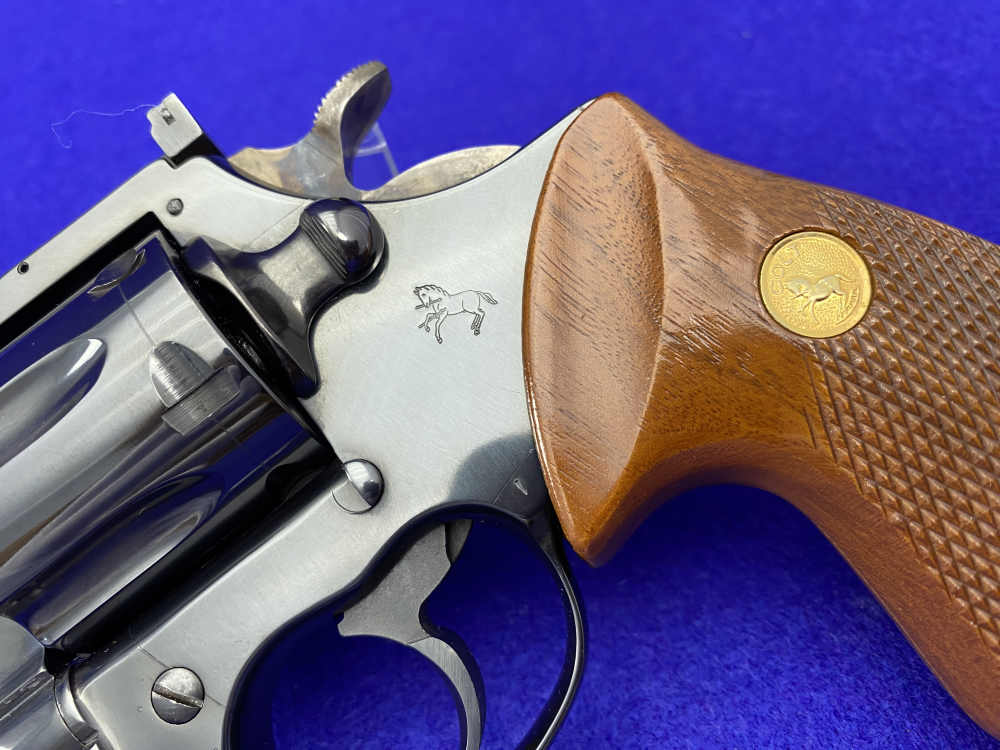 1980 Colt Trooper MKIII .22 MRF 6" Blue *SCARCE .22 MAGNUM RIMFIRE EXAMPLE*-img-6