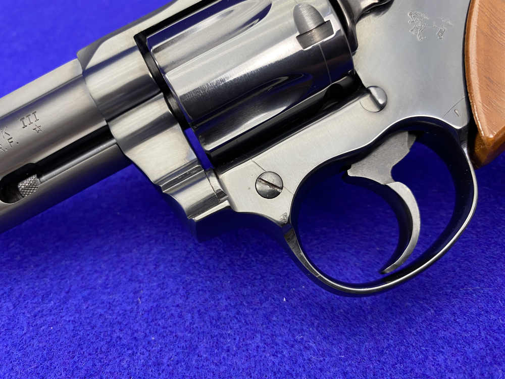1980 Colt Trooper MKIII .22 MRF 6" Blue *SCARCE .22 MAGNUM RIMFIRE EXAMPLE*-img-7