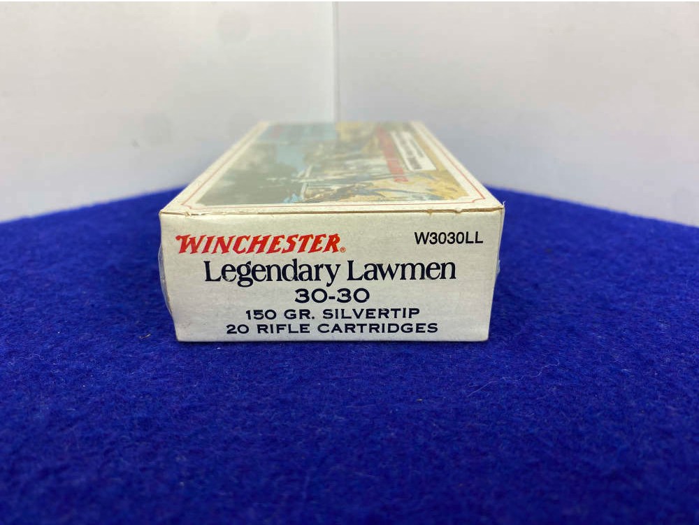 20Rds Winchester 30-30 Legendary Lawmen 150Gr Silvertip *LIMITED EDITION*-img-8