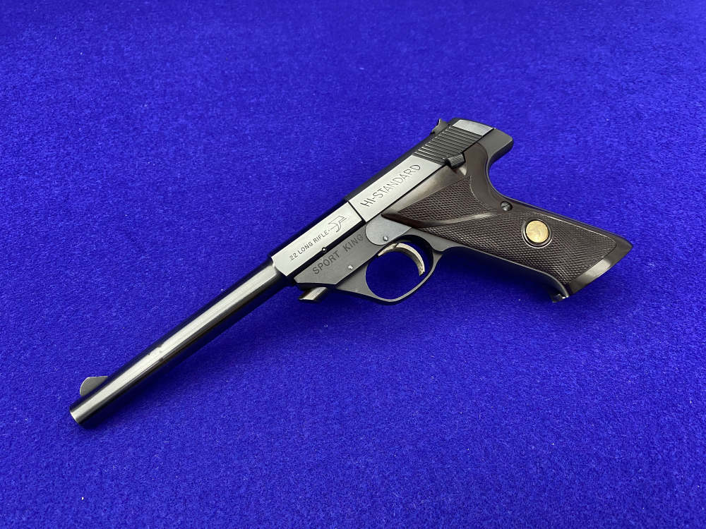 High Standard Sport King 22LR 6 3/4" Blue*BEAUTIFUL SEMI-AUTO .22LR PISTOL*-img-3