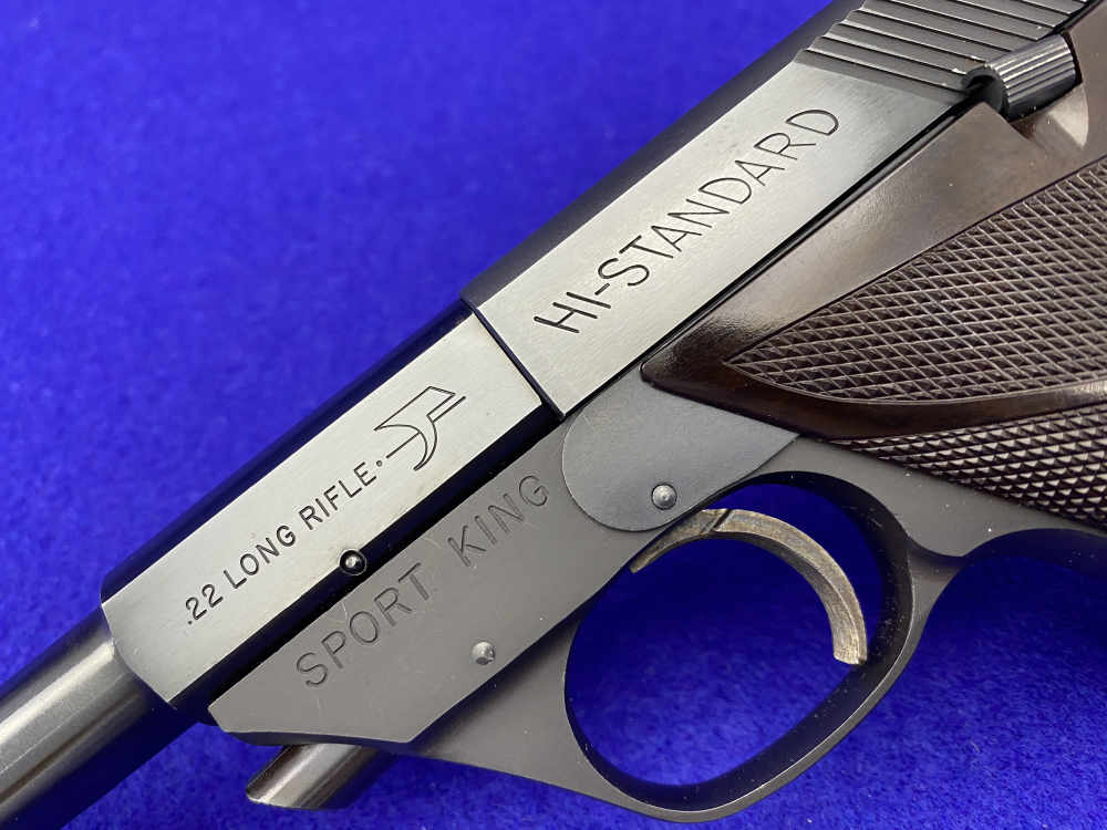 High Standard Sport King 22LR 6 3/4" Blue*BEAUTIFUL SEMI-AUTO .22LR PISTOL*-img-8