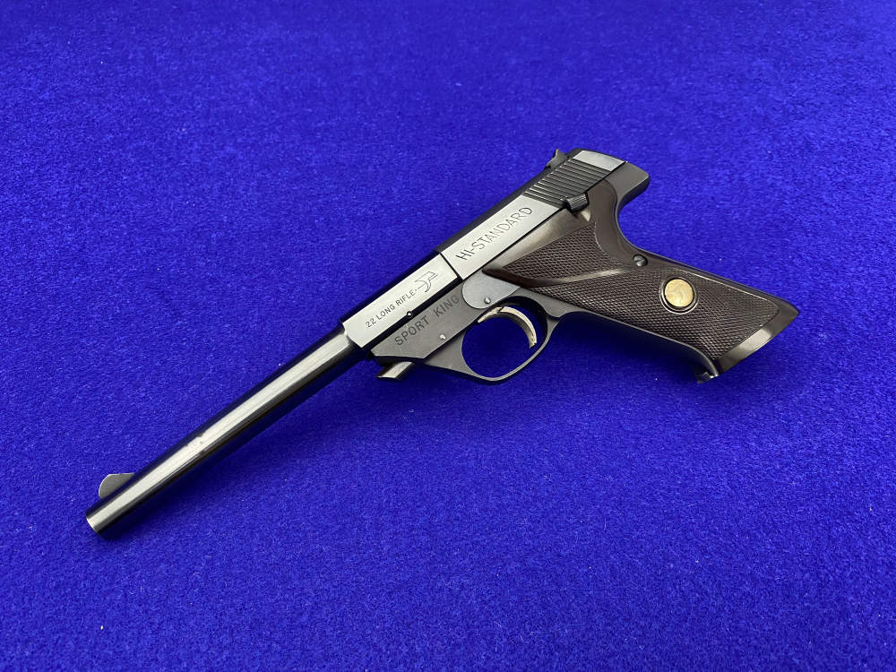 High Standard Sport King 22LR 6 3/4" Blue*BEAUTIFUL SEMI-AUTO .22LR PISTOL*-img-0