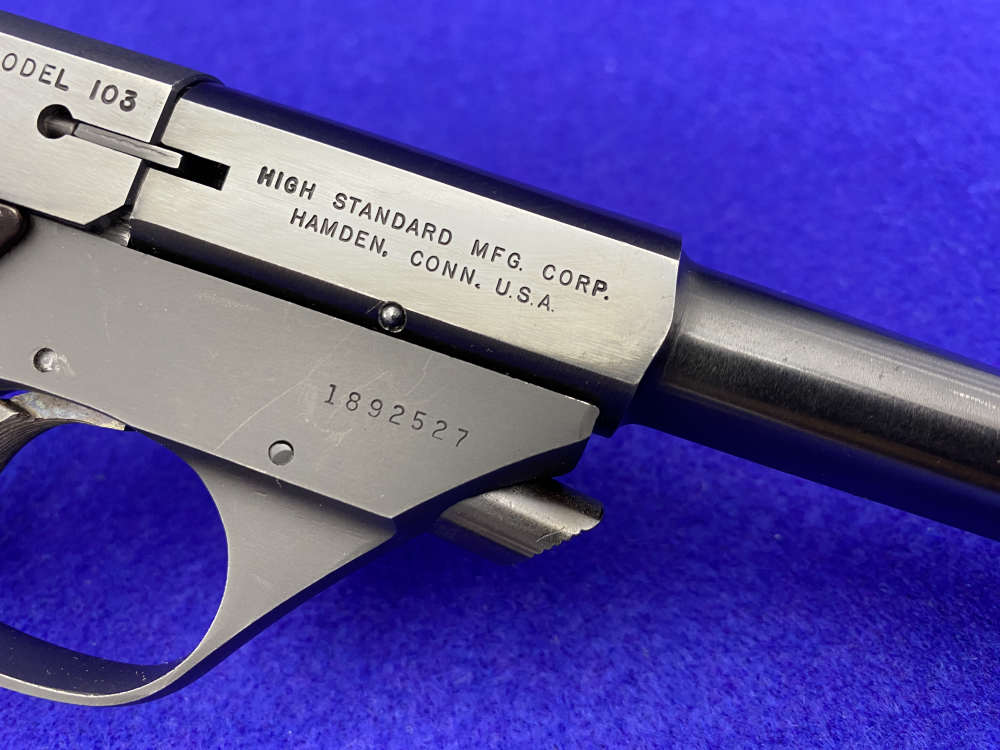 High Standard Sport King 22LR 6 3/4" Blue*BEAUTIFUL SEMI-AUTO .22LR PISTOL*-img-18