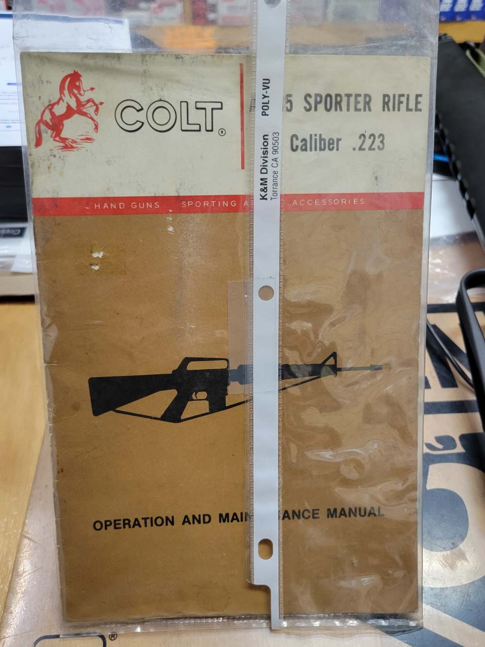 Colt SP1 223 Remington Excellent Condition 1973 w/ Manual-img-32