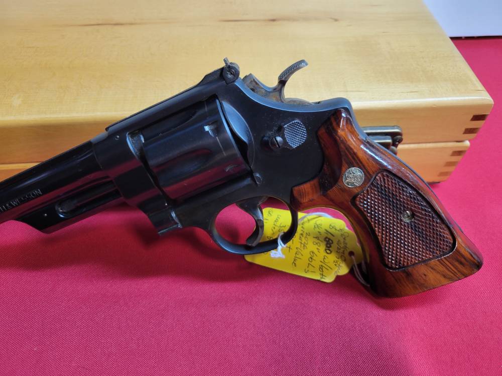Smith & Wesson 28-2 Highway Patrolman 357mag 2 Barrels 8 3/8" Rare 3 1/2"-img-6