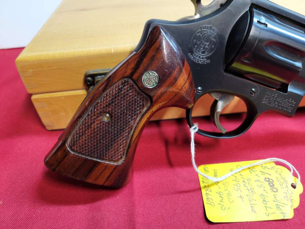 Smith & Wesson 28-2 Highway Patrolman 357mag 2 Barrels 8 3/8" Rare 3 1/2"-img-11