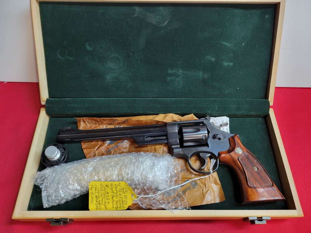 Smith & Wesson 28-2 Highway Patrolman 357mag 2 Barrels 8 3/8" Rare 3 1/2"-img-2