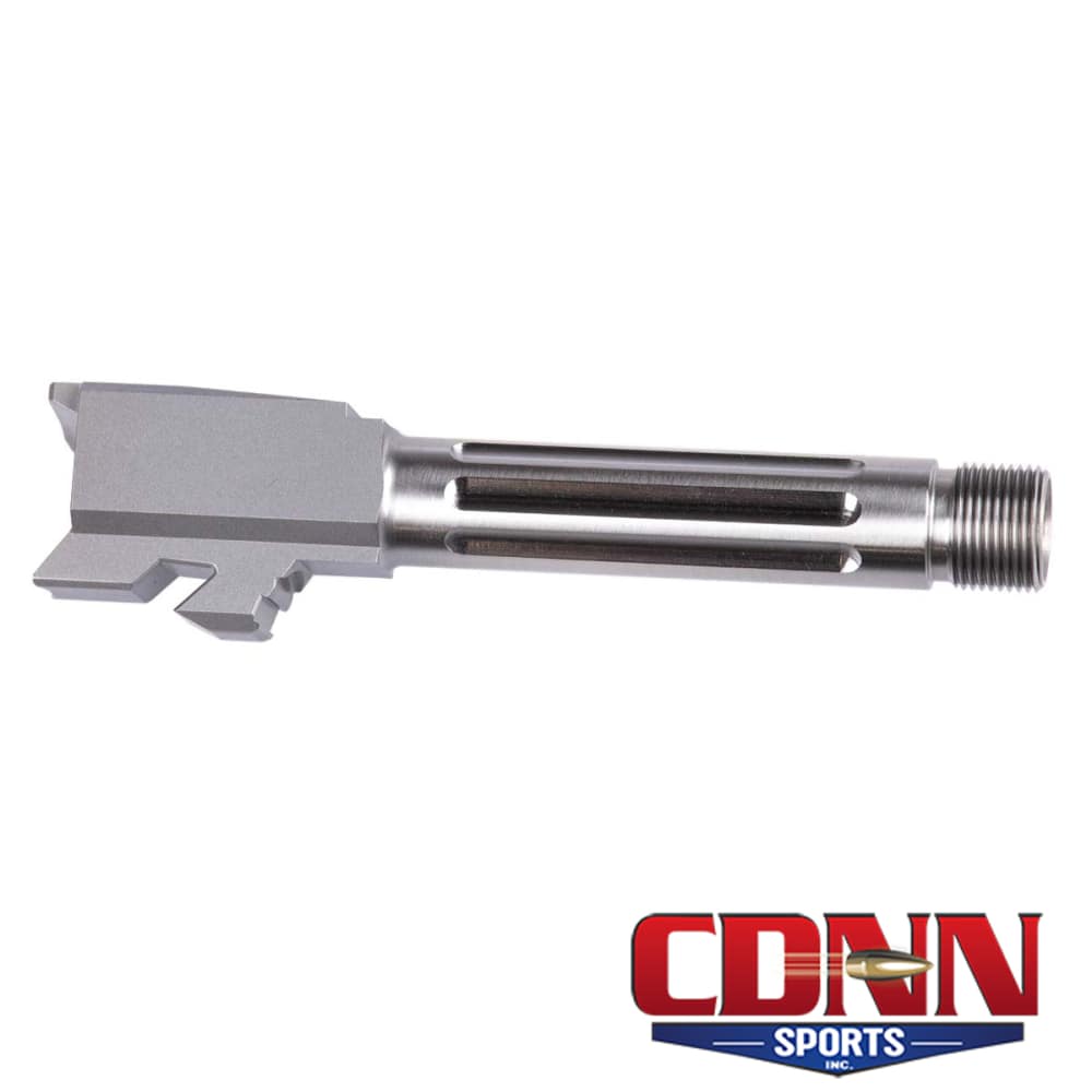 Glock 43 & 43X 9mm Barrel THREADED Fluted Stainless Match NEW-img-0