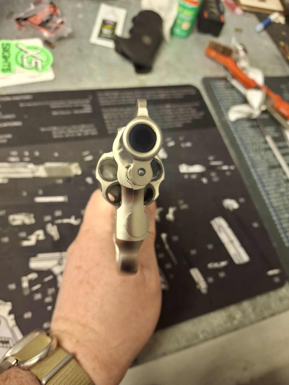 S&W 442 .38 Spl Nickel Stunning! Price Reduction-img-4