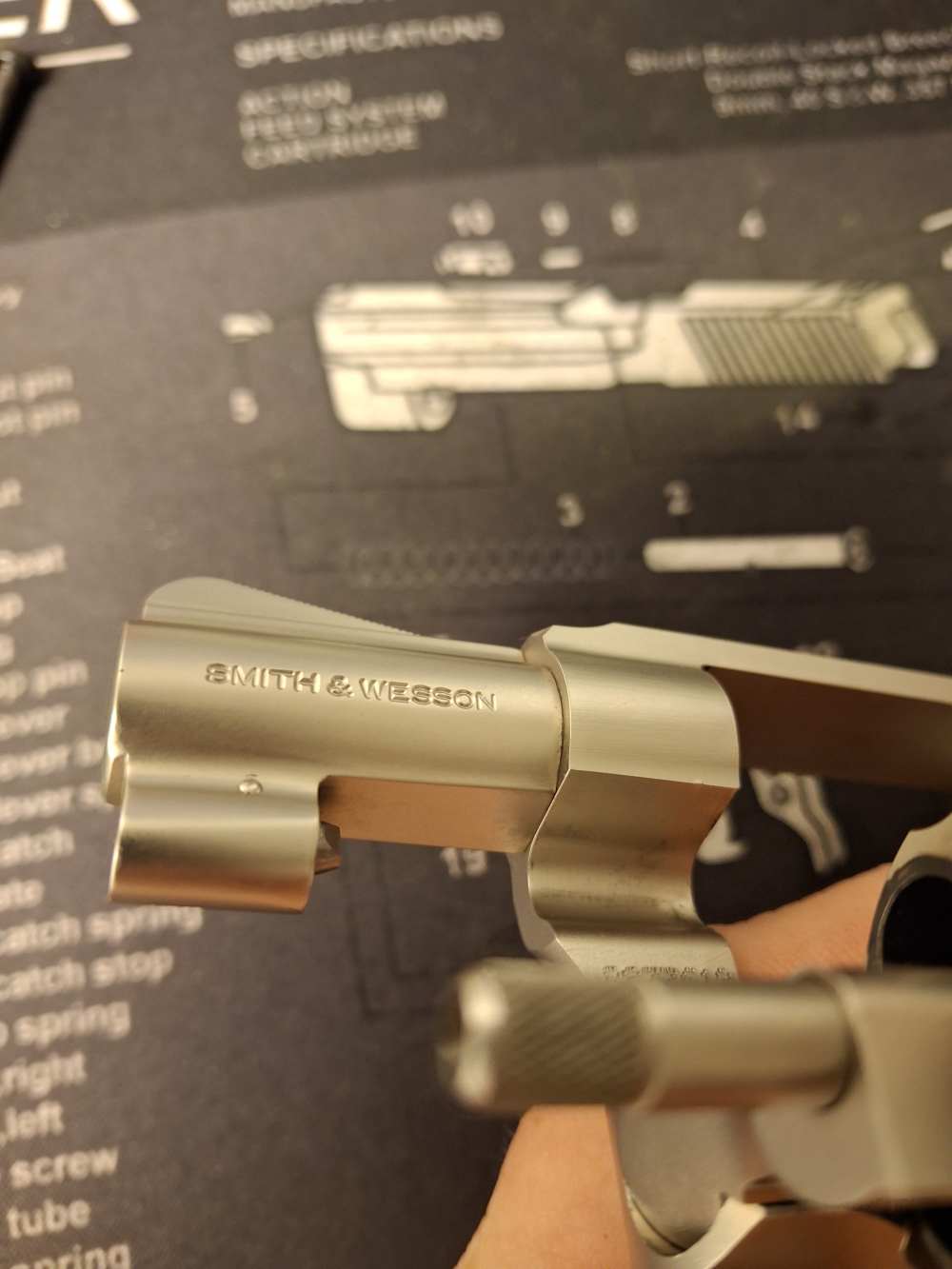 S&W 442 .38 Spl Nickel Stunning! Price Reduction-img-3