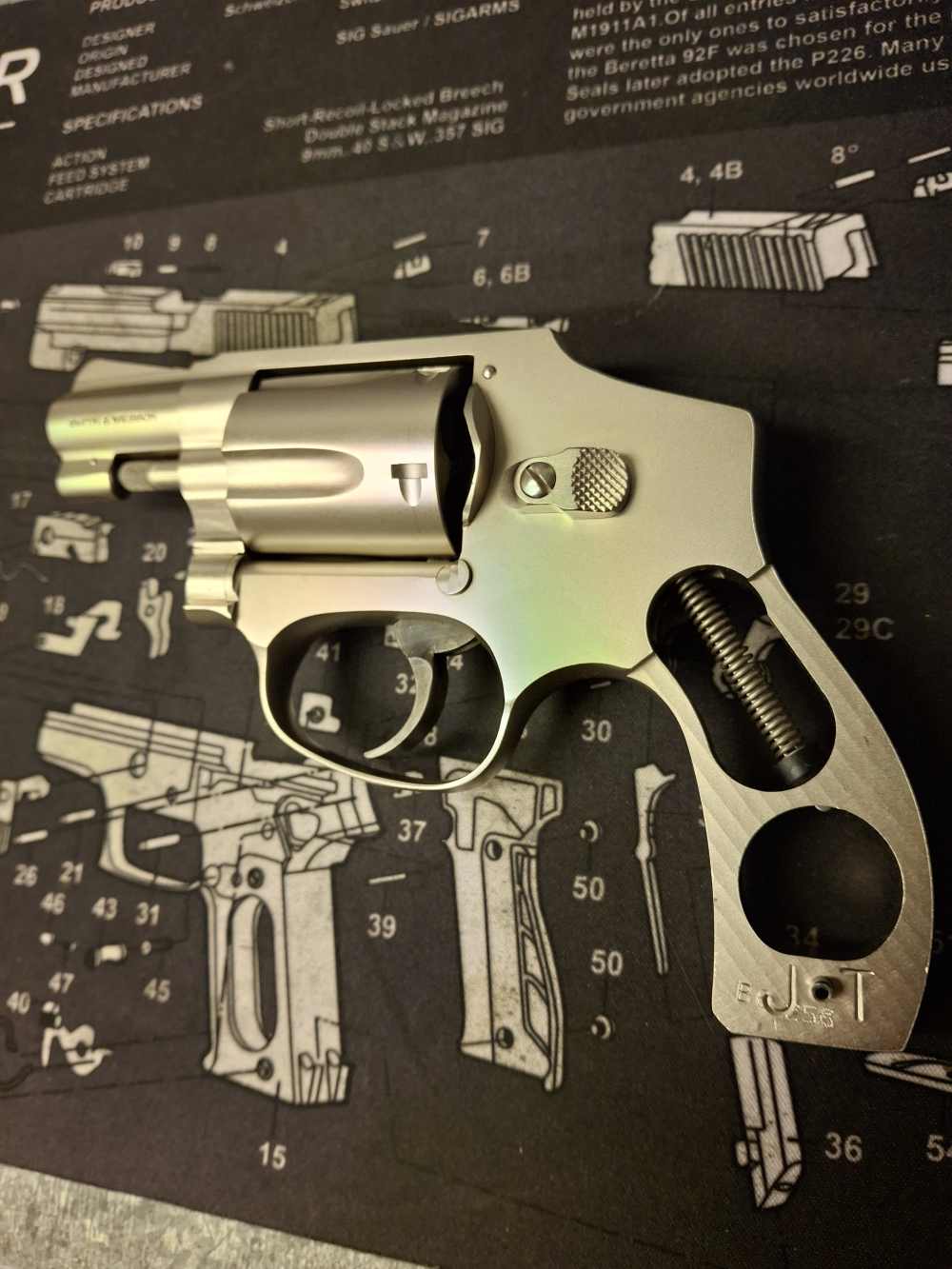 S&W 442 .38 Spl Nickel Stunning! Price Reduction-img-7