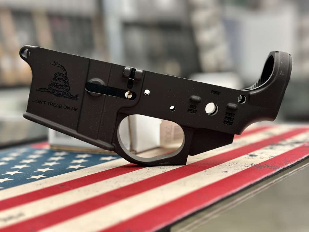 Spike's Tactical Gadsden Logo Lower Receiver Multi Caliber STLS034 NEW-img-0