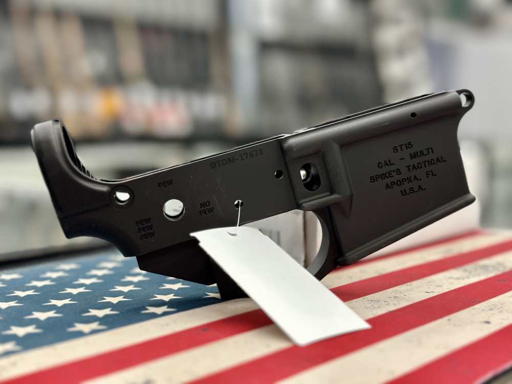 Spike's Tactical Gadsden Logo Lower Receiver Multi Caliber STLS034 NEW-img-1