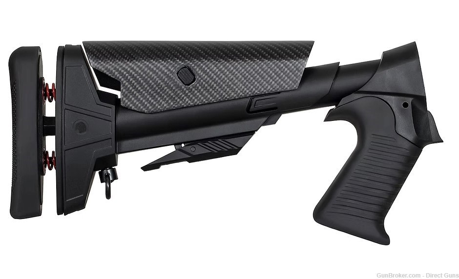 Beretta 1301/A300 Elite Collapsible Stock - BLACK RIVER MFG - CARBON FIBER-img-0